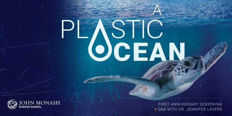 A plastic ocean film poster